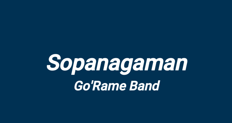 Lirik Lagu Batak Sopanagaman - Go'Rame Band
